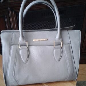 Steve Madden Light Gray Satchel